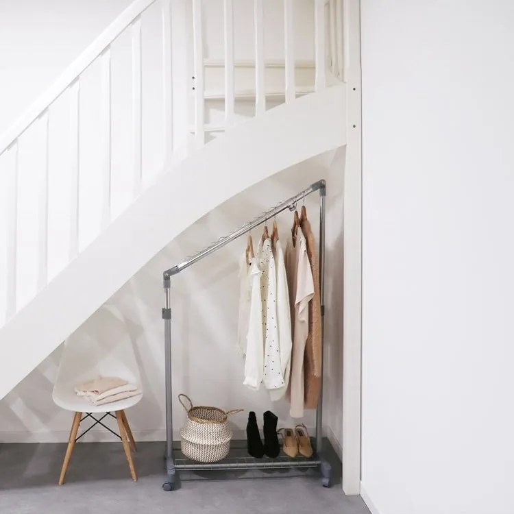 Suport haine Compactor Stairs, gri