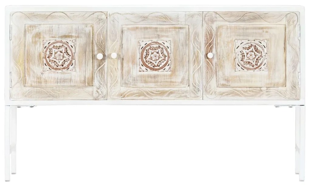 247705 vidaXL Dulap lateral, 120 x 30 x 70 cm, lemn masiv de mango