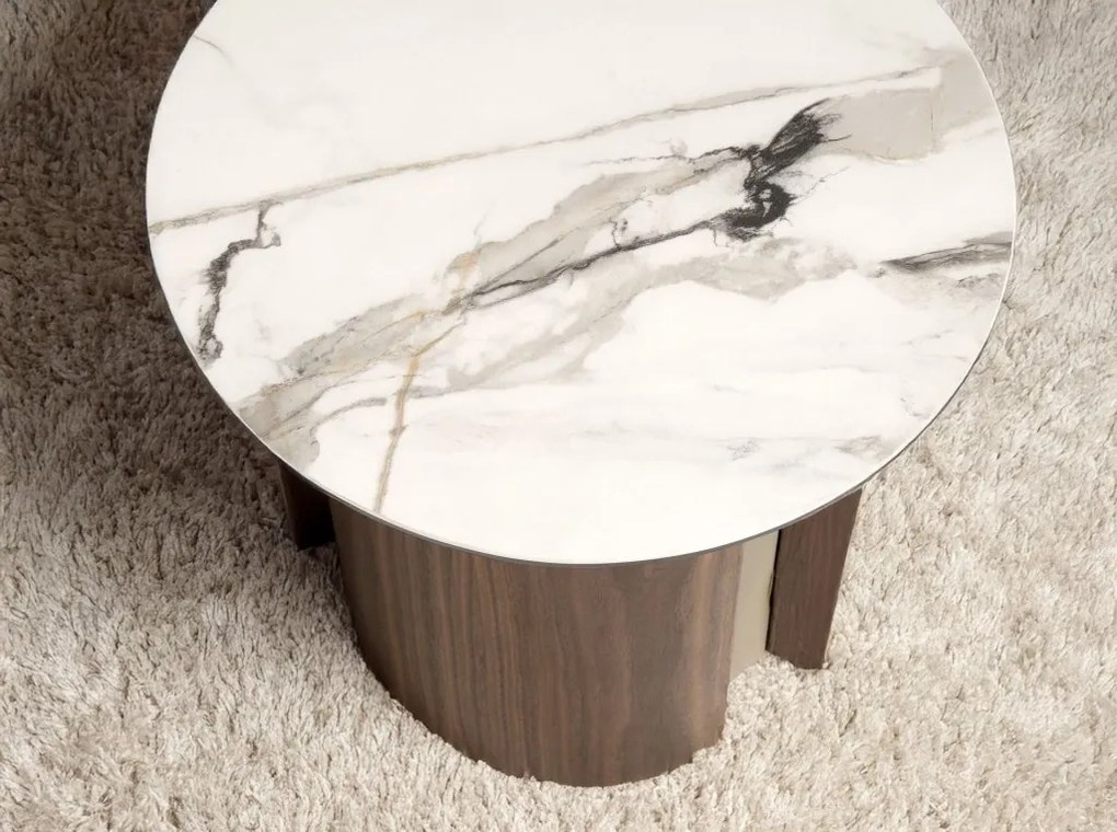 Masuta laterala design LUX Walnut