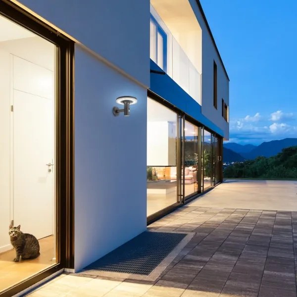 Corp de iluminat LED solar cu senzor ALASKA LED/10W/3,7V IP44 Rabalux 77017