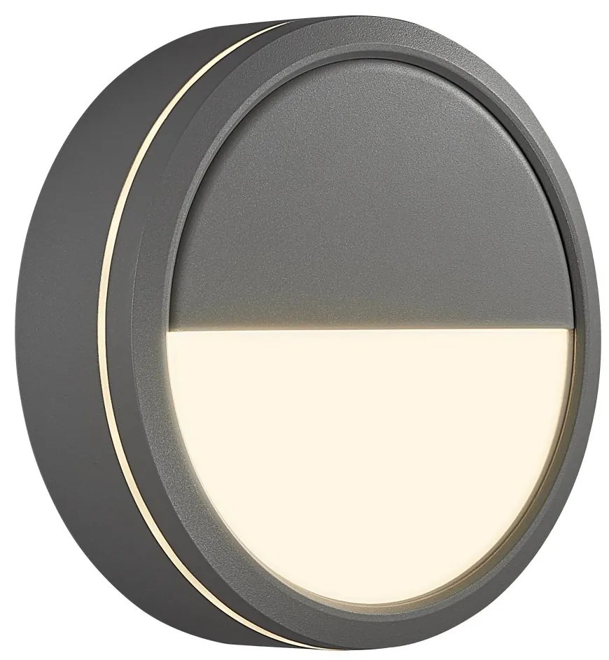 Aplica LED perete/ tavan exterior cu protectie IP54 Ava Smart Grey
