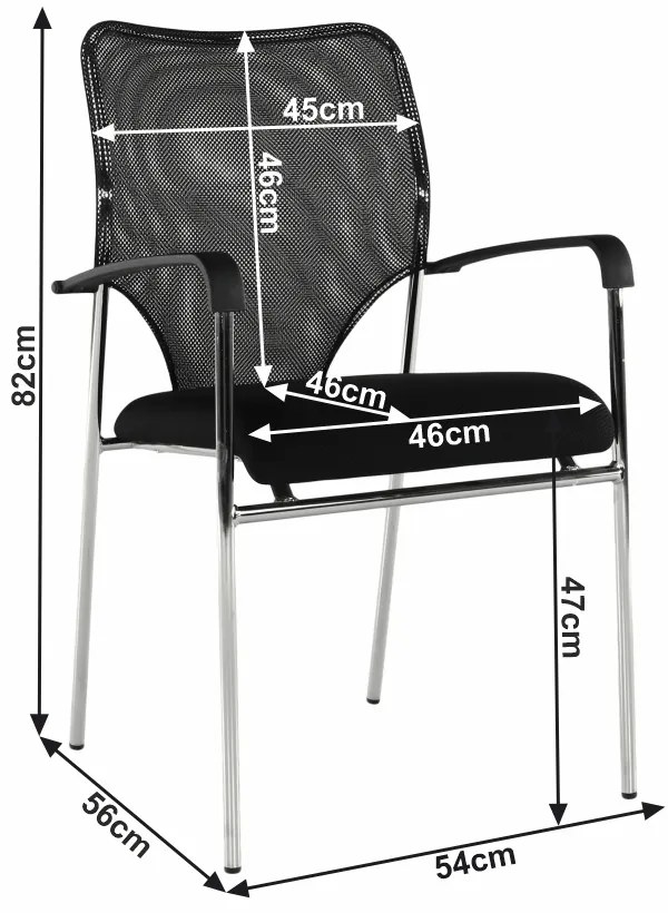 Scaun de birou Umty (negru). 1016162