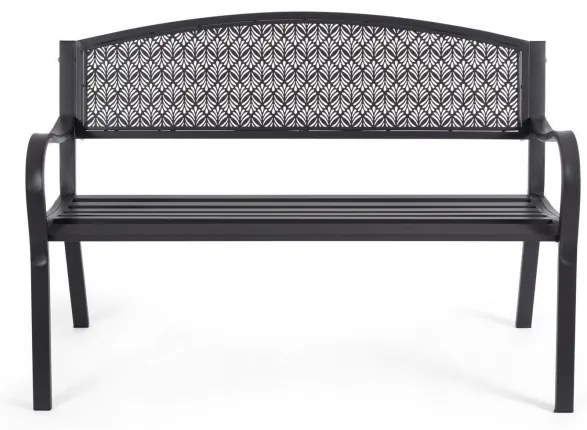 Banca pliabila pentru 2 persoane gri antracit din metal, Lizette Bizzotto