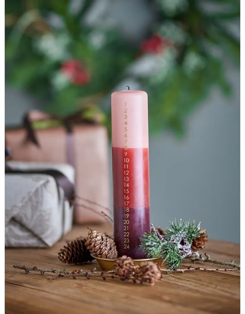 Lumânare timp de ardere 60 h Dip Dye – Bloomingville