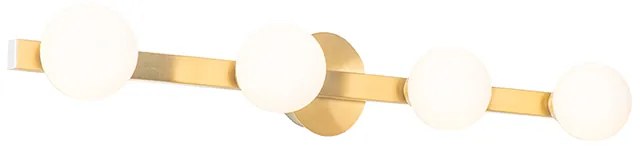 Plafoniera moderna din alama IP44 cu 4 lumini - Cederic