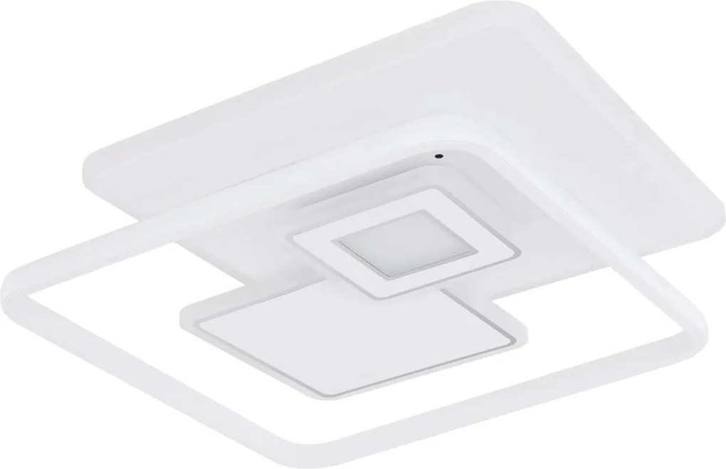 Globo 48441-50SH - plafonieră LED dimabilă RODERICK 50W/230V 50,3x50,3 cm + telecomandă