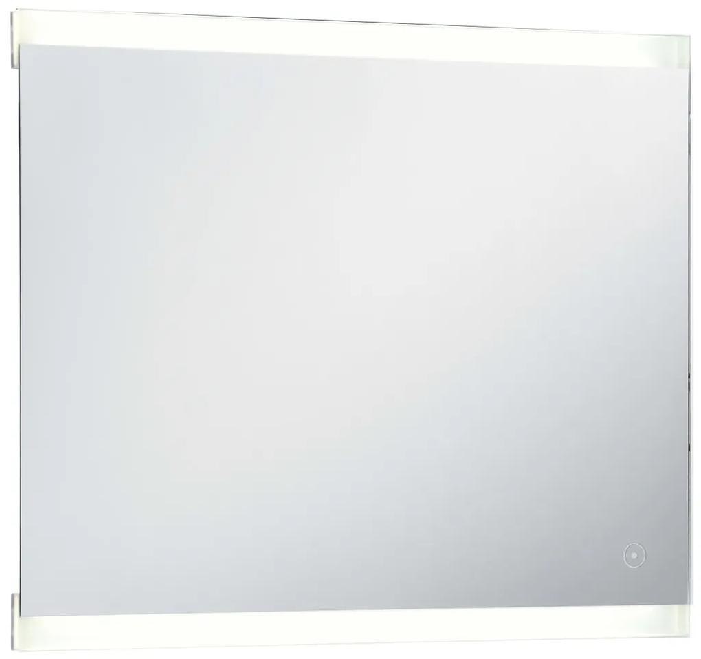 Oglinda cu LED de perete de baie cu senzor tactil, 60 x 50 cm 1, 60 x 50 cm