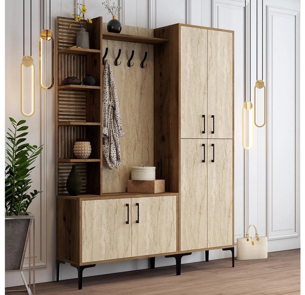 Mobilier hol Valery 3 (nuc + travertin). 1101337