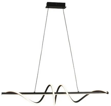 Lustră LED reglabilă pe cablu LED/50W/230V 3000-6500K 100 cm + telecomandă