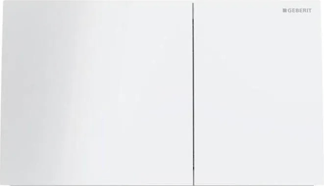 Geberit 115.622.SI.1 - Placă de acționare Sigma70, 25 x 14,6 cm, albă