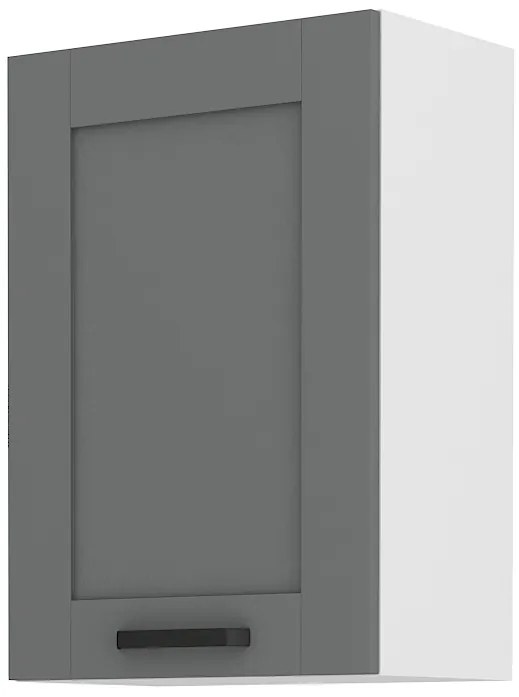 Dulap superior de bucătărie Lucid 50 G 72 1F (dustgrey + alb). 1045543