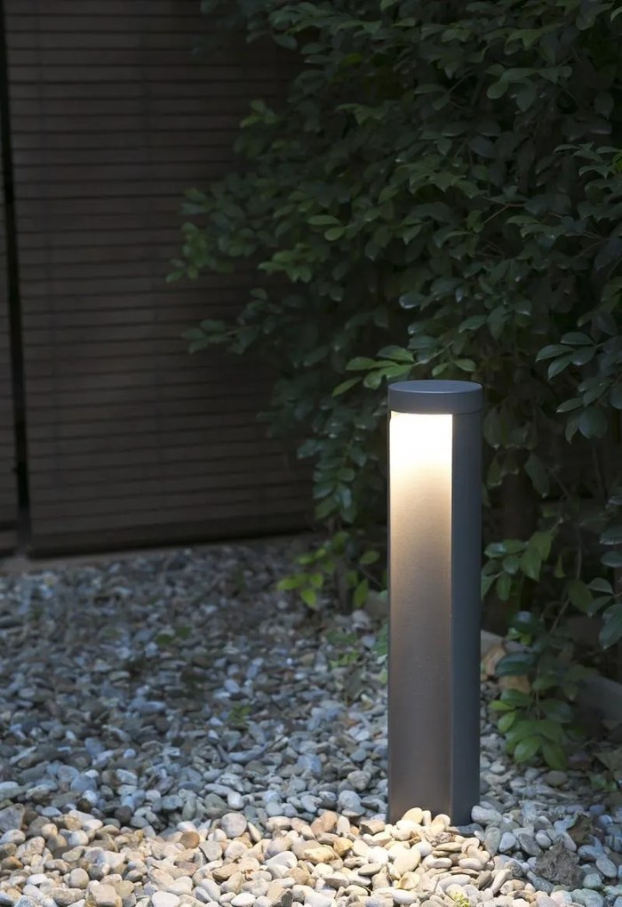 Stalp de exterior cu iluminat LED cu design modern decorativ, CHANDRA 72298