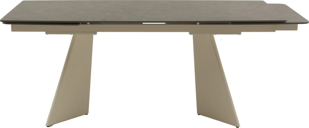 Masă ceramică Colle Beige, extensibilă 280 cm/90 cm