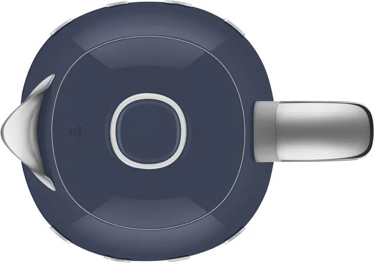 Cana electrica SMEG KLF03NBEU, 2400 W, 1,7 l, Baza rotativa la 360°, Finisaj lucios, Albastru marin