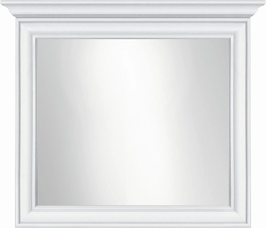 Oglinda IDENTO B, alb, 99x7x76 cm