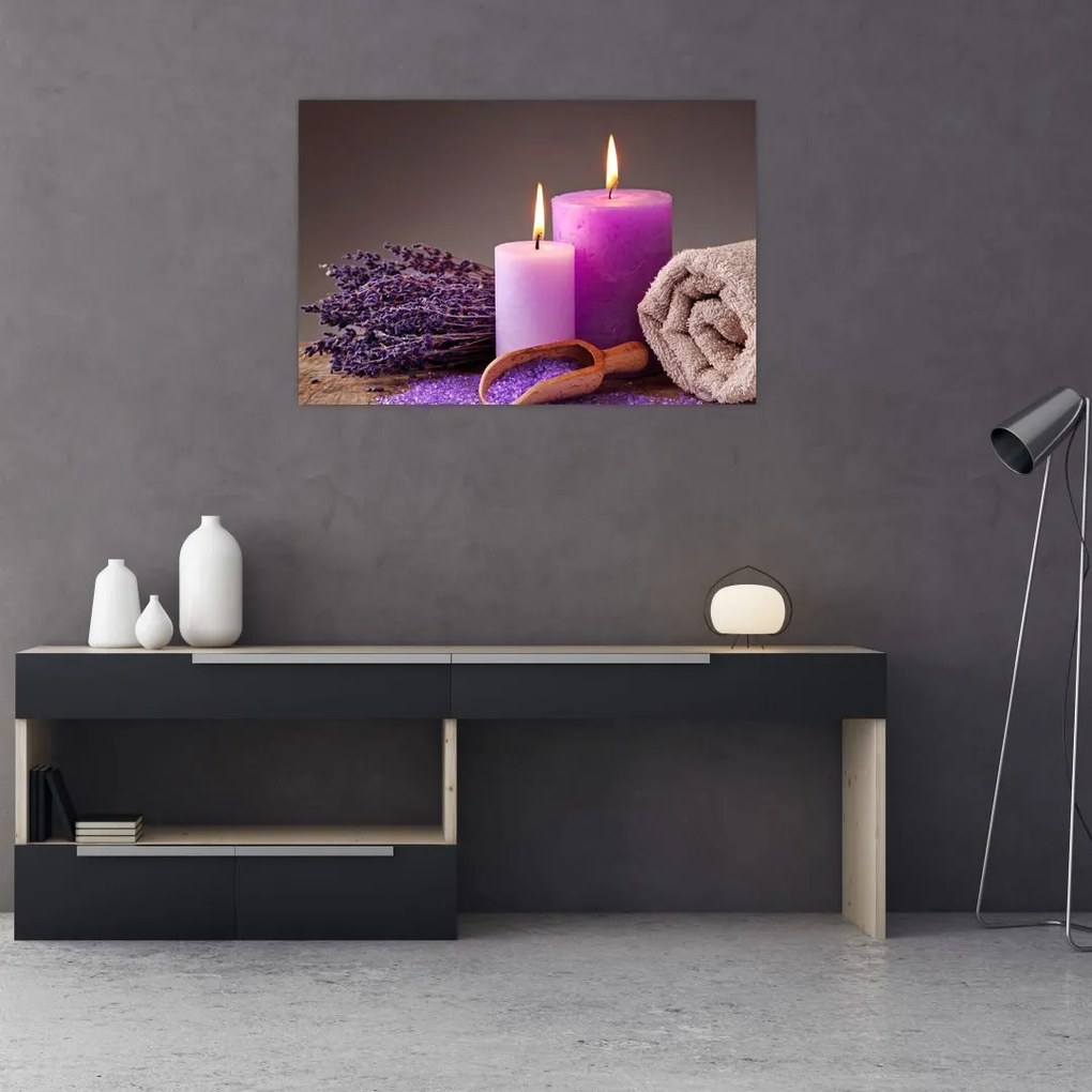 Tablou cu produsele spa (90x60 cm)