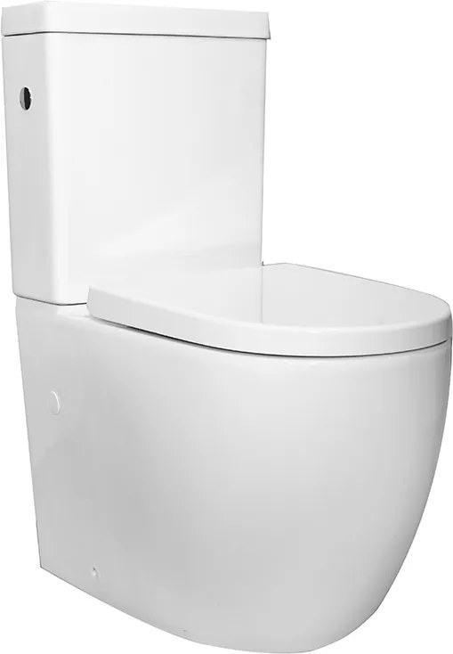 Capac vas wc cu soft-close si easy off, Fluminia, Minerva