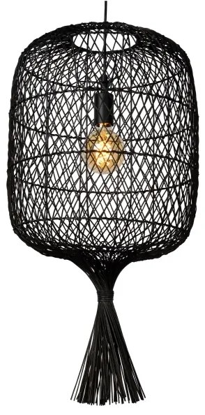 Lustră pe cablu GARVE 1xE27/40W/230V neagră Lucide 03436/40/30