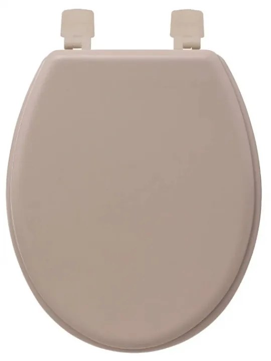 Capac toaleta BAT, duroplast, bej, universal, 36 x 48 x H 5 cm