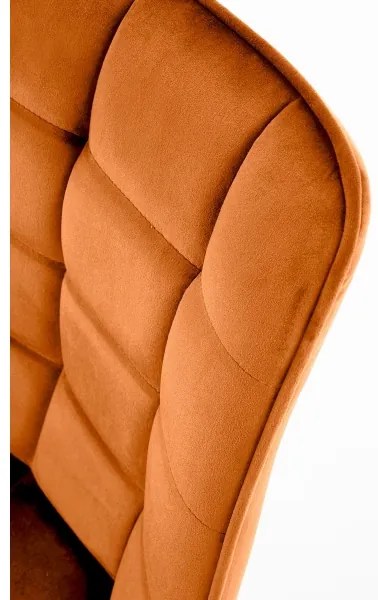 Scaun de masă COMORO, 1 buc., maro scorțișoară