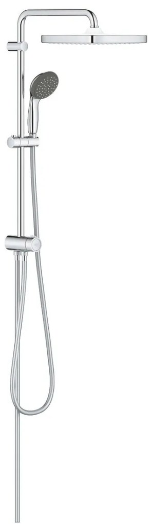 Coloana dus Grohe Vitalio palarie patrata 25 cm, baterie cabina dus termostat Grohtherm 1000 (34143003 ,26698000)