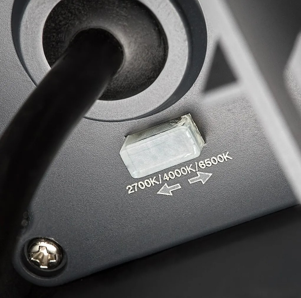 Aplica LED CCT perete exterior IP65 Urfa Line antracit