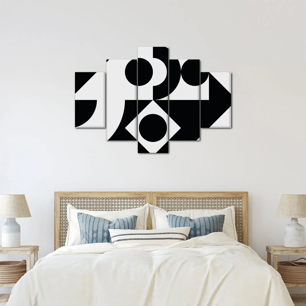 Tablou - Abstracție geometrică N⁰1 (150x105 cm)