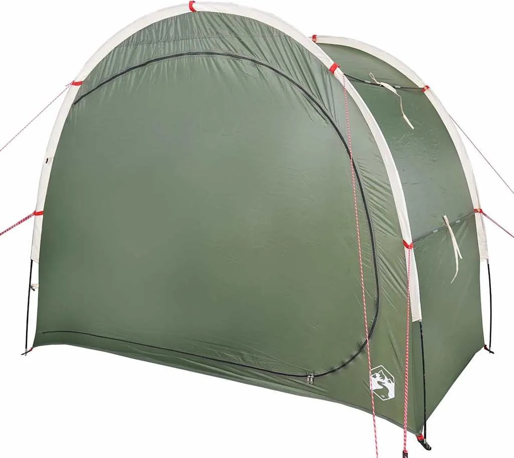 vidaXL Cort de depozitare, verde, impermeabil