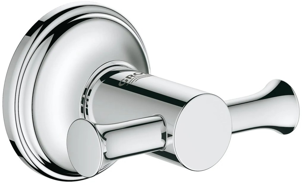 Agatatoare baie Grohe Essentials Authentic, 2 brate, cromat-40656001