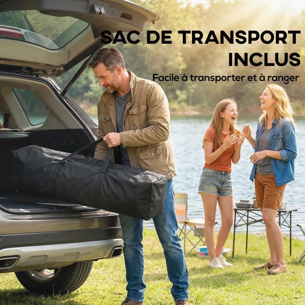 Outsunny Tonelă de grădină 2,5 x 2,5 m pop up tonelă pliabilă reglabilă pe înălțime protecție UV50+ montare ușoară gri închis | Aosom Romania