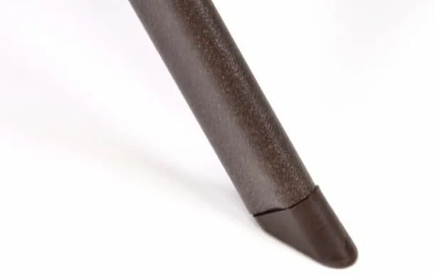 Masă bistro de grădină cu blat de sticlă,pliabil - maro