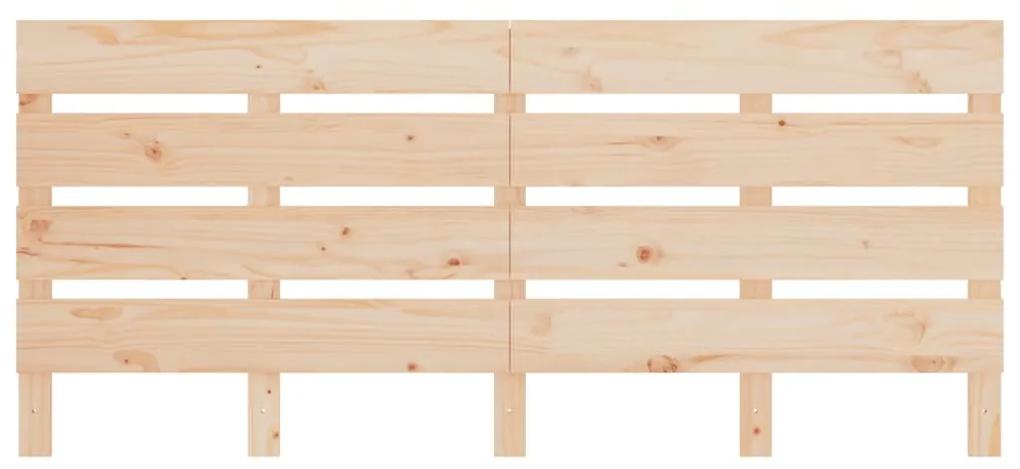 Tablie de pat, 135x3x80 cm, lemn masiv de pin 1, Maro, 135 x 3 x 80 cm