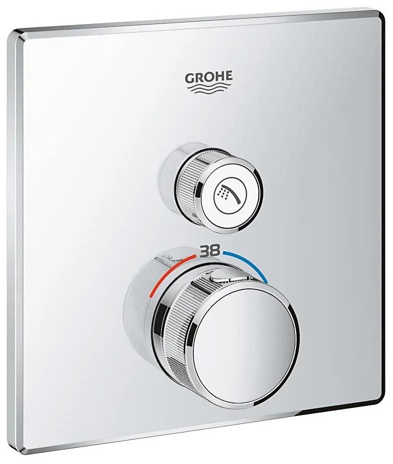 GROHE 29123000 - Baterie termostatică de duș GROHTHERM SMARTCONTROL, crom