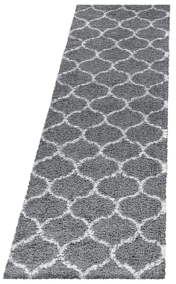 Covor tip traversă gri 80x250 cm Salsa – Ayyildiz Carpets