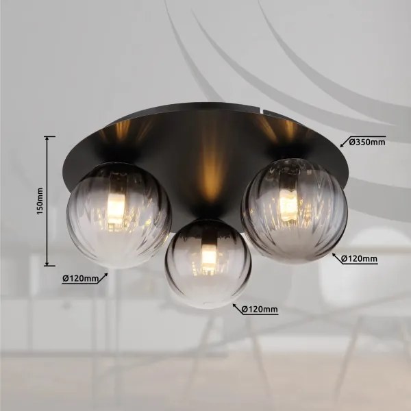 Plafonieră Globo 15216-3 DALLERTA 3xG9/10W/230V