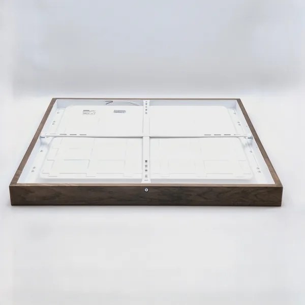 Brilagi-LED Corp de iluminat pentru baie WOODY FRAME LED/50W/230V 60x60 cm IP44, finisaj stejar-nuc