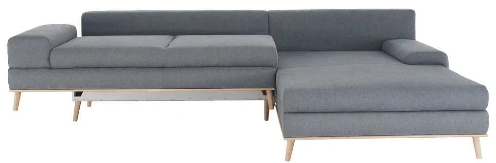 Coltar stanga Culoare Gri / Mustar, PANOS Varianta de colt: Colt Dreapta