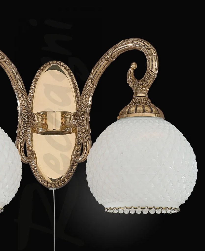 Aplica de perete clasica cu 2 brate design italian 8500