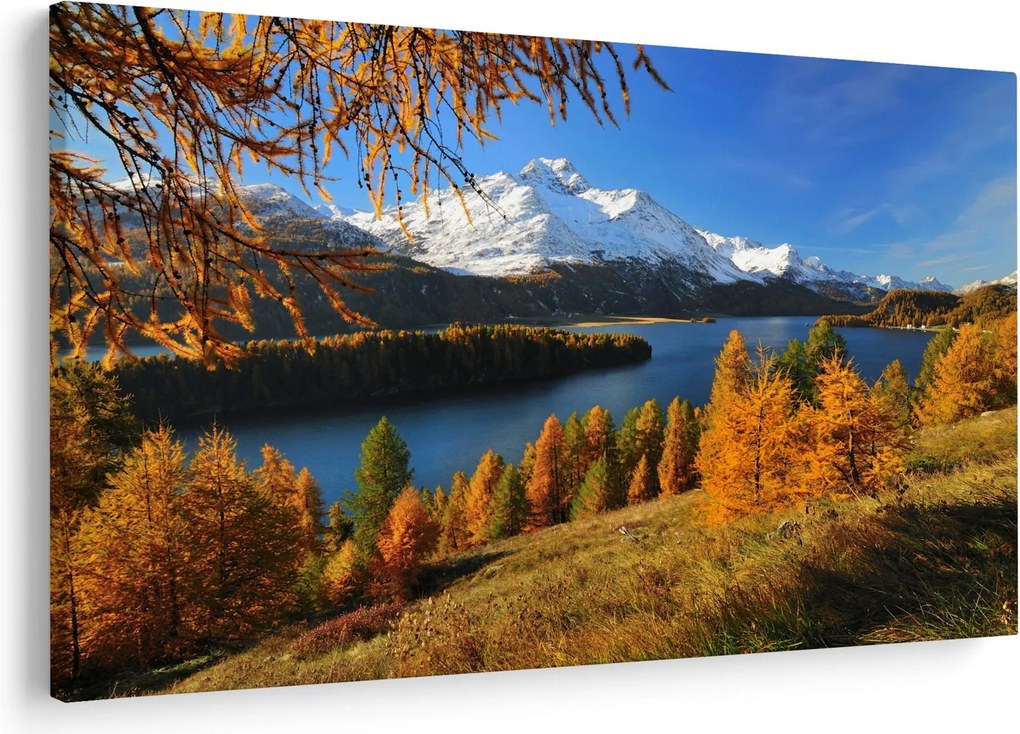 Tablou - Toamna în Alpi (90x60 cm)