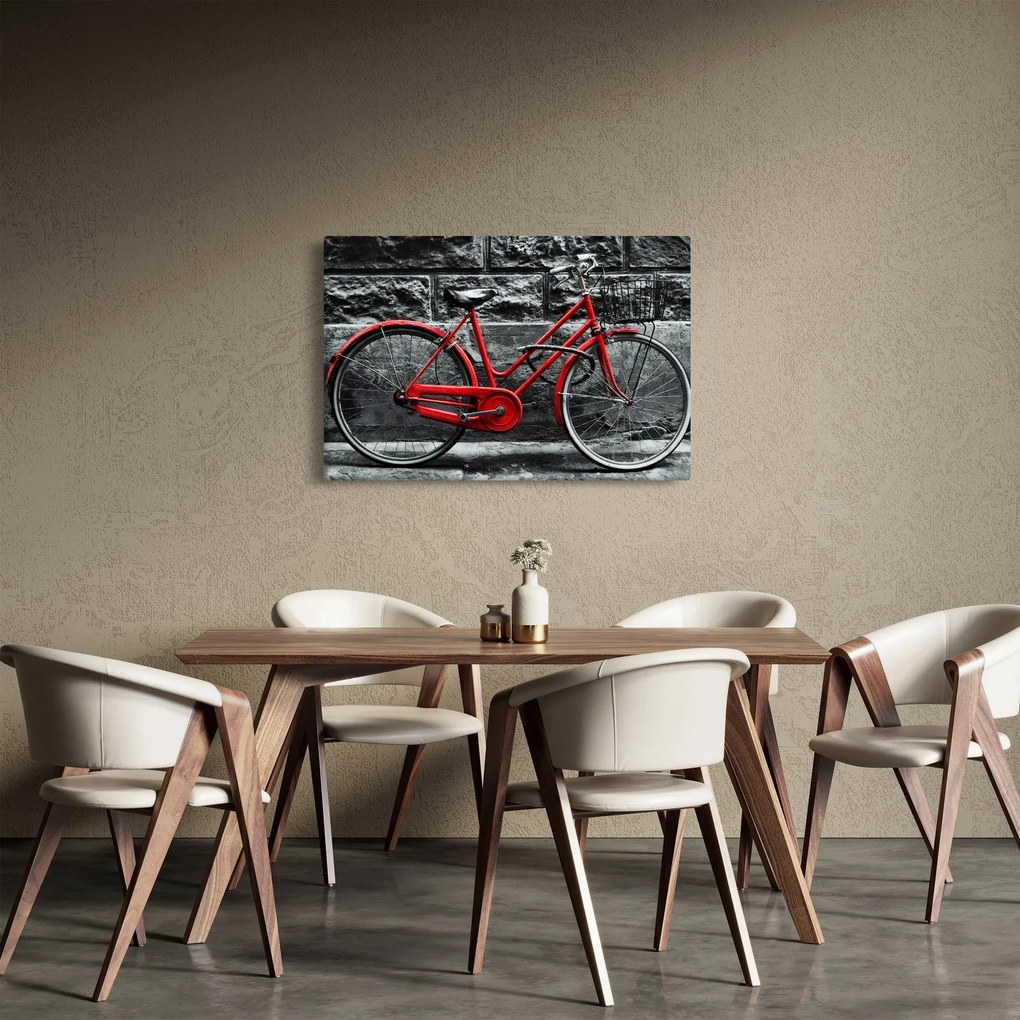 Tablou - Bicicleta istorică (90x60 cm)