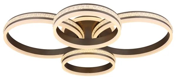 Plafonieră LED dimabilă Globo 67314-90 GROUNI LED/90W/230V + telecomandă