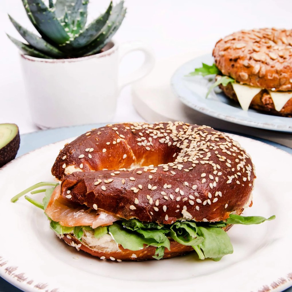 Set 6 Farfurii Glaze Alb-Lapte 22cm