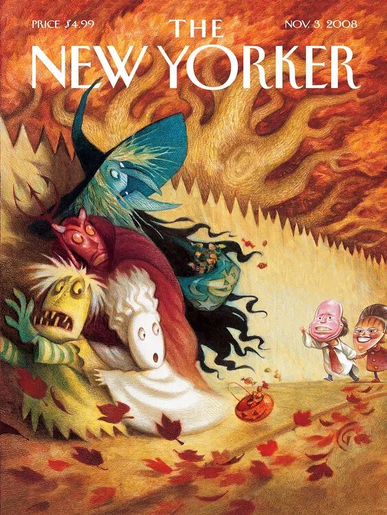 Ilustrație The NY Magazine Cover 563