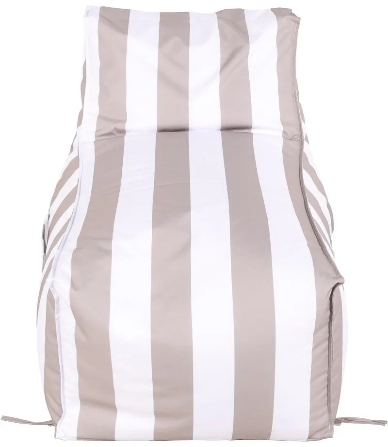 Beanbag pentru grădină alb-gri – Bonami Essentials