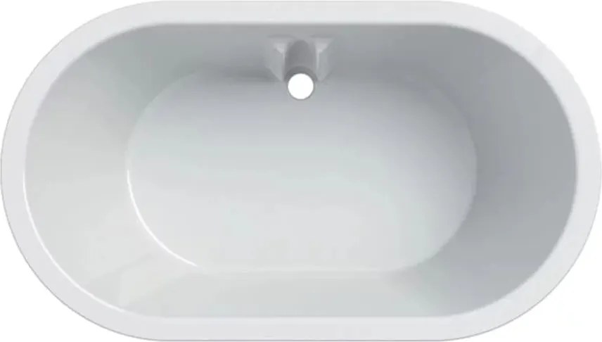 Cada ovala pentru copii Geberit Bambini alb 91x52 cm