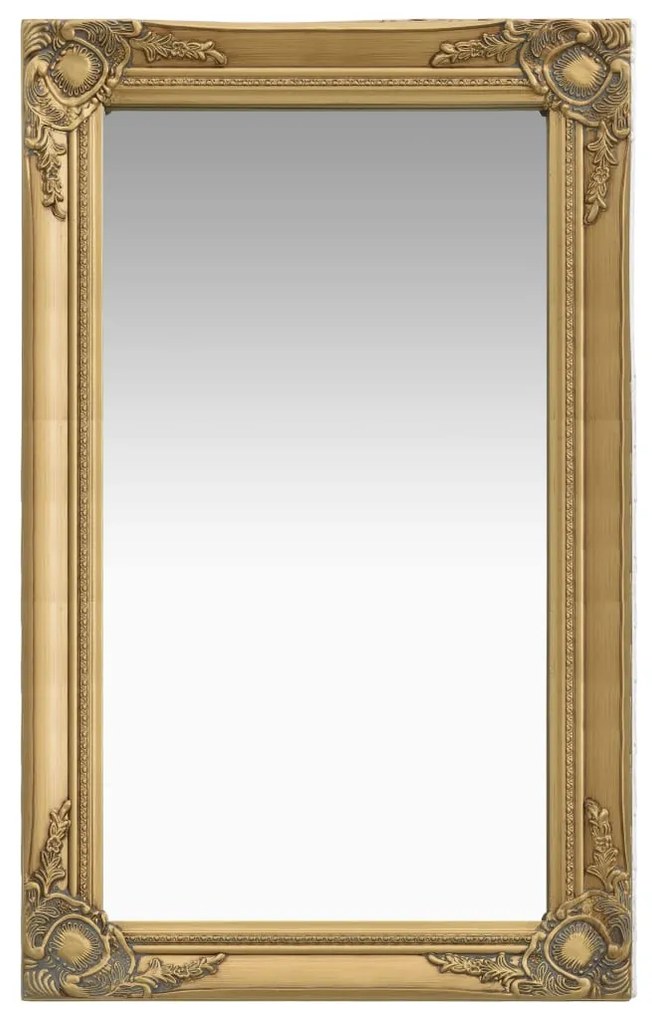 vidaXL Oglindă de perete in stil baroc, auriu, 50 x 80 cm