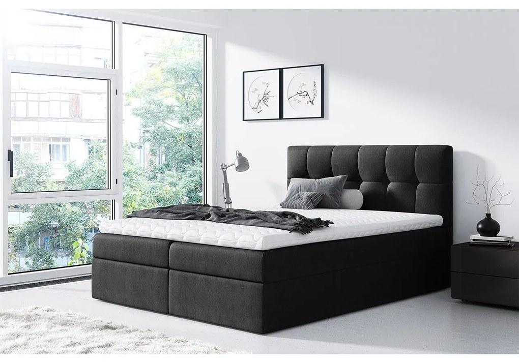 Pat matrimonial Boxspring Maddox (180x200) (Rico 13). 1058897