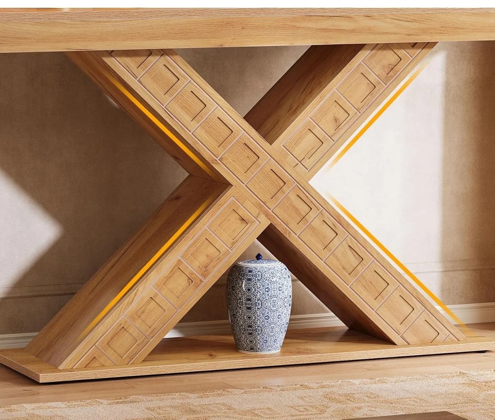 MAM8 - Masa Consola, 140 cm, masuta hol, living, dining, dormitor - Maro