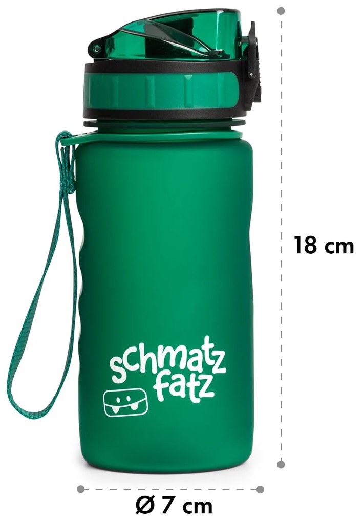 schmatzfatz, sticlă de băut, sticlă sport, 350 ml, 18 cm, Tritan