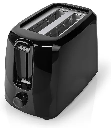 Prăjitor de pâine cu două fante Nedis KABT150EBK 700W/230V negru